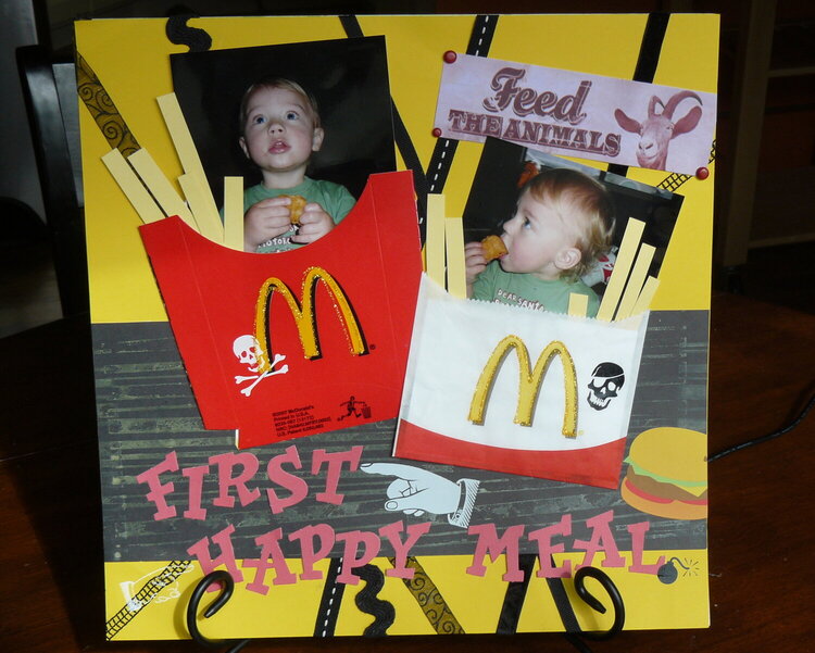 a FIRST happy meal