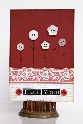 For You Card ***Dixie Pieces April Kit***