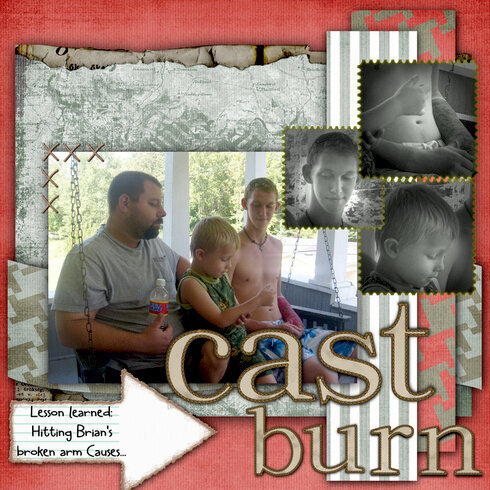 cast burn