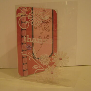 Acrylic Cards (Flowers)