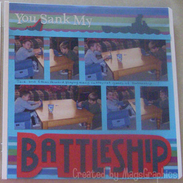 You Sank My Battleship - MagsGraphics