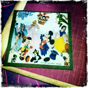 For my DSD 21st bday mini Disney book