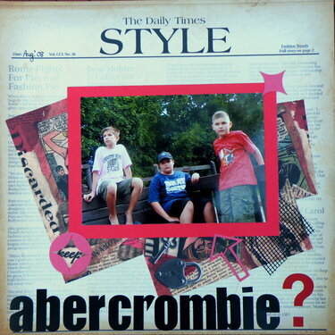 READY FOR ABERCROMBIE?
