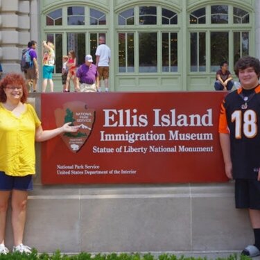 Ellis Island last week