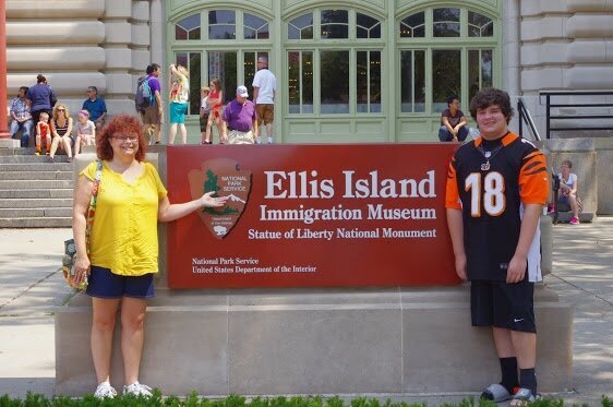 Ellis Island last week