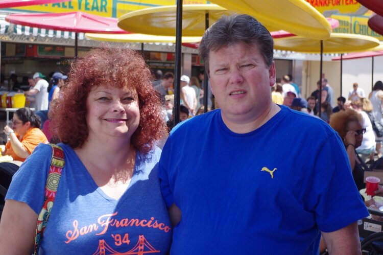 Us at Coney Island