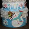 Snowman Cake Box