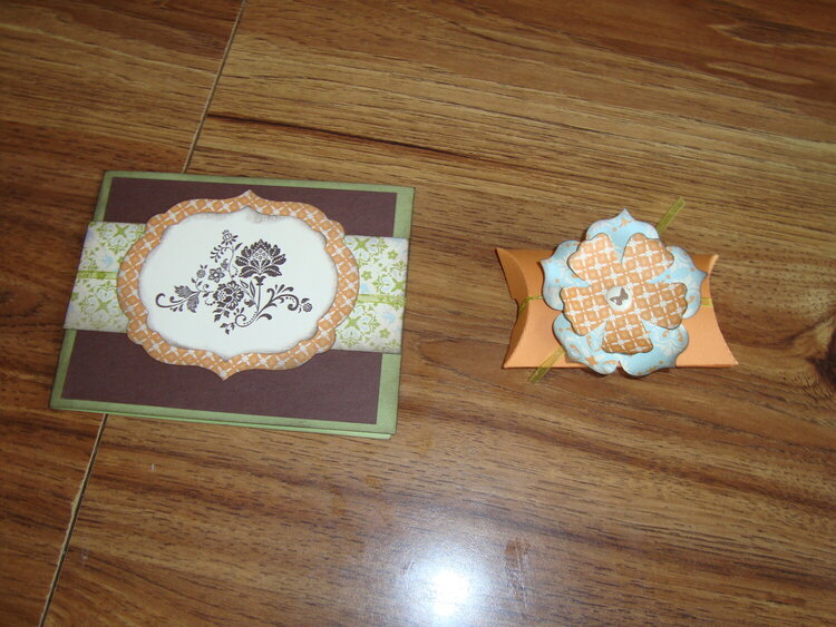 Card and Pillow box