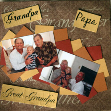 Grandpa Papa Great Grandpa