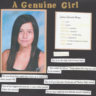 A Genuine Girl