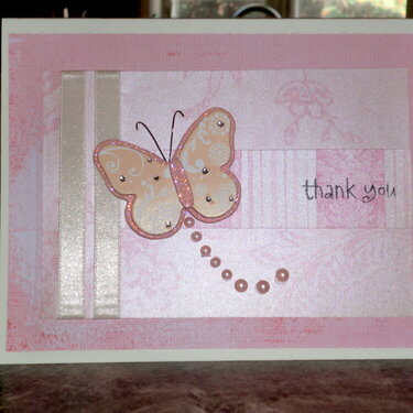 Butterfly Thank You