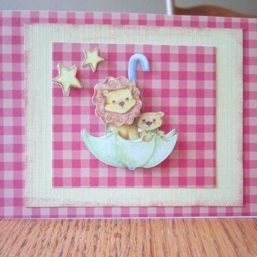 Baby Lion Card