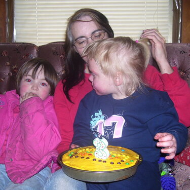 lillian and friend with my mom 2007