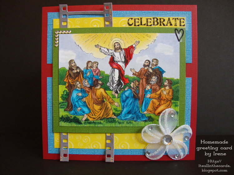 Easter celebration card