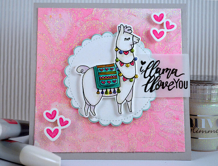 i Llama Love YOU Card