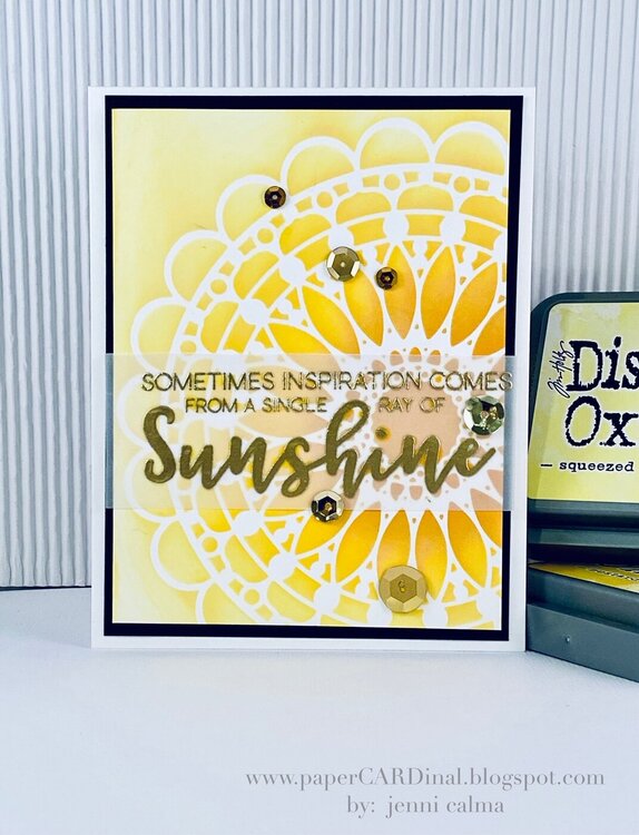 sunshine - Card