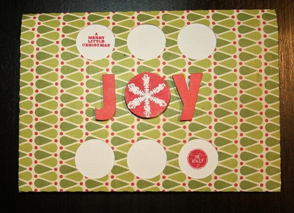 J O Y  - Gift Card Envelope 
