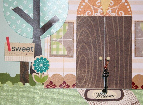 A to Z  &quot; Layering &quot;  -  Welcome  H O M E  Card