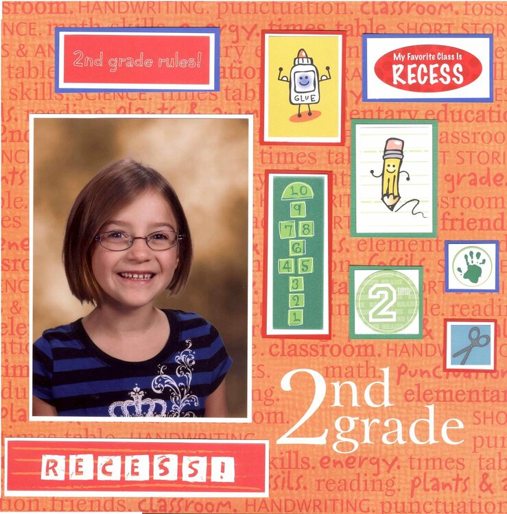 Emily 2nd grade page 1