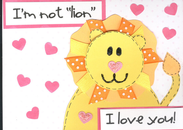 Lion Card 2