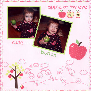Sophia- Apple of my eye