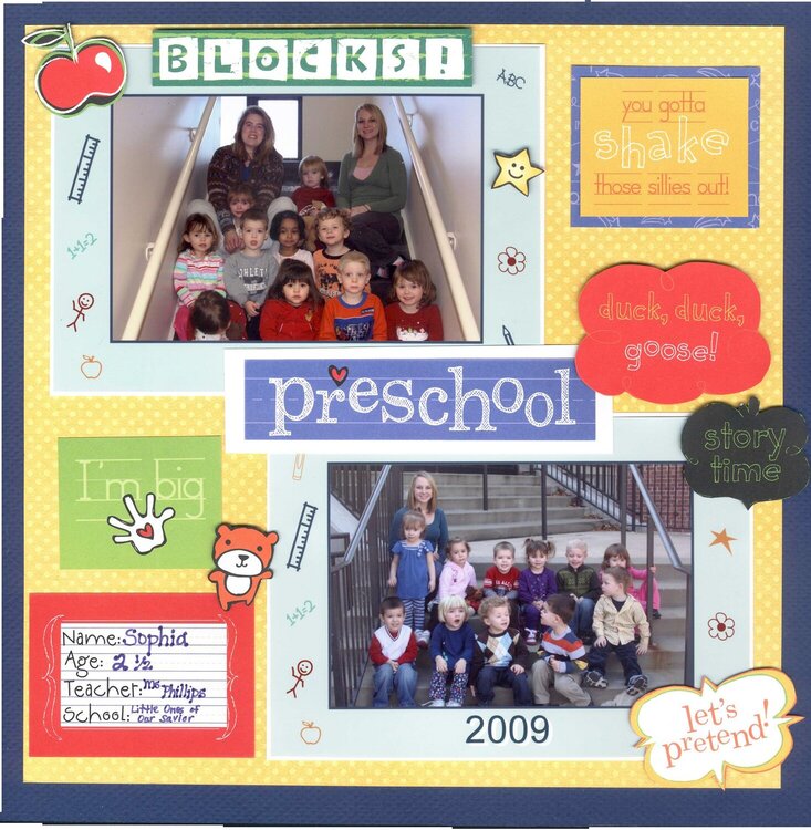 Sophia Preschool 2009