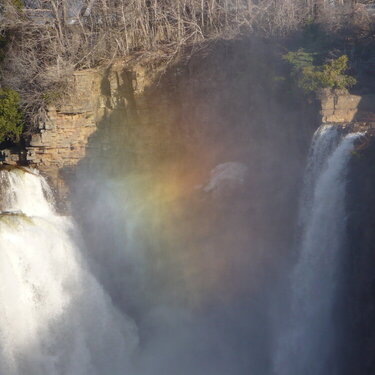 Rainbow Over the Falls