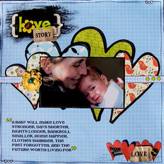 love story *october scrapmuse*