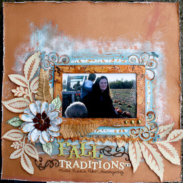 Fall Traditions *November Scrapmuse*