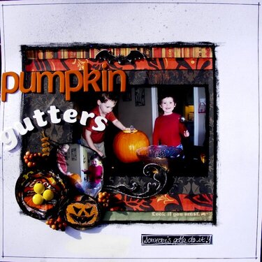 Pumpkin Gutters