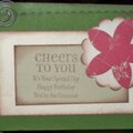 Front Cheers to You Gift Card Holder