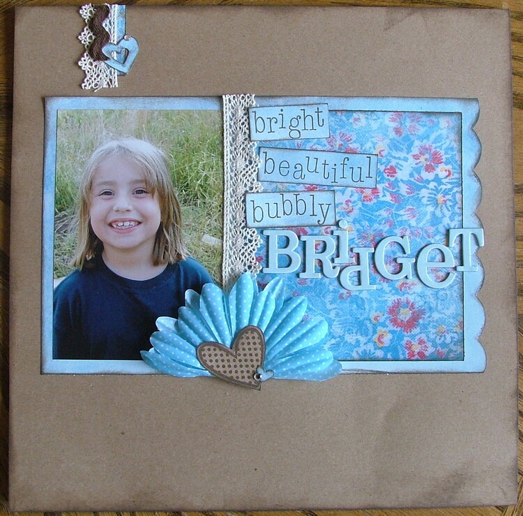 bright, beautiful, bubbly Bridget