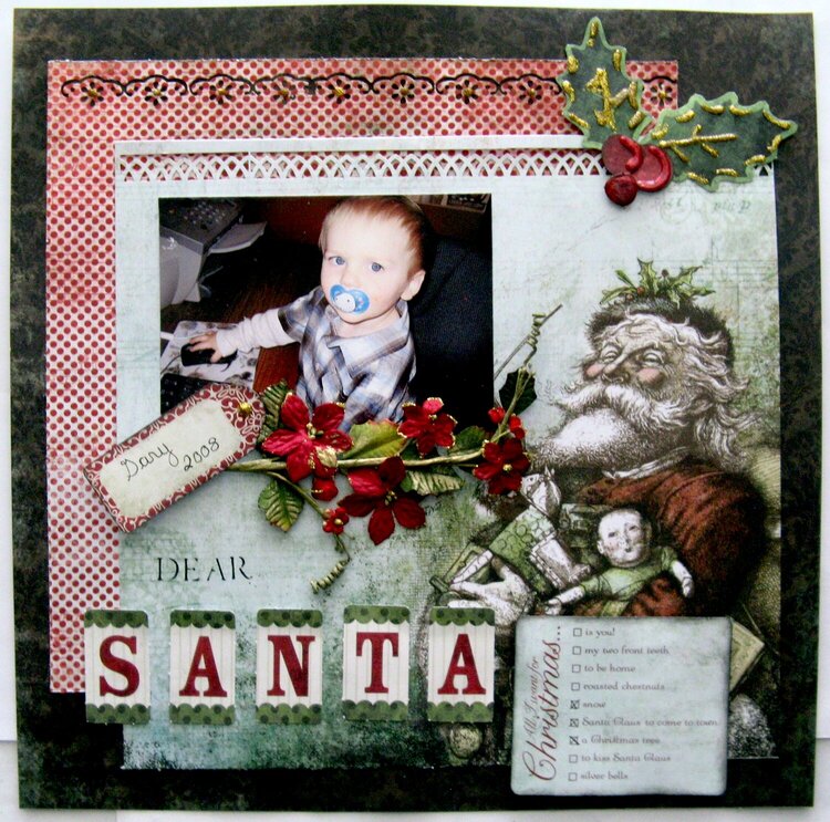 Dear Santa *My Creative Scrapbook*