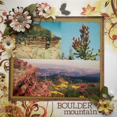 Boulder mountain