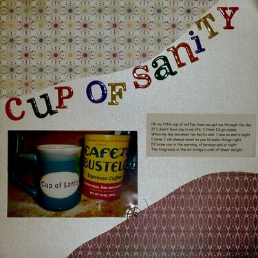 Cup of Sanity