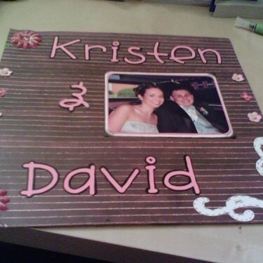 Finished l/o of Kristen &amp; David!!