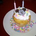 Our Cupcake! Since we were "celebrating!" @ disney