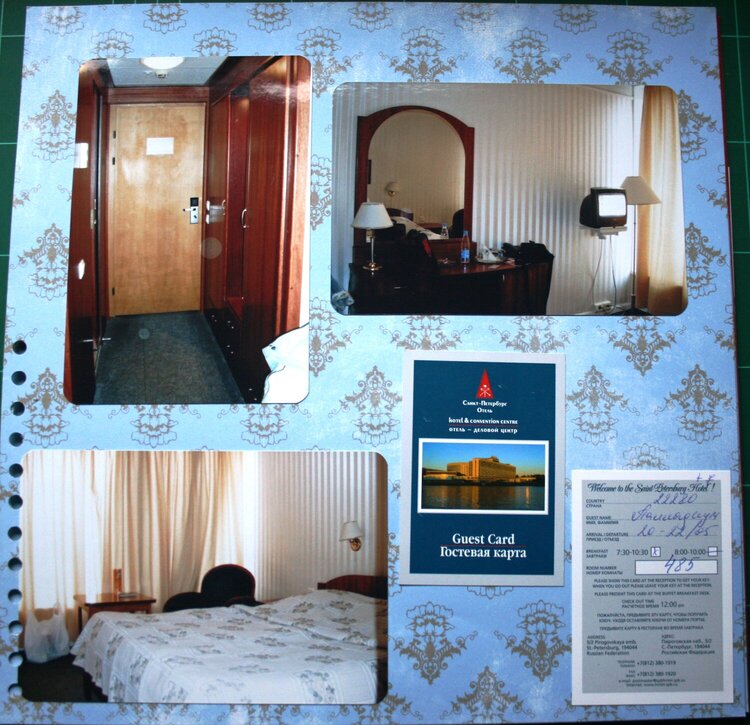 St. Petersburg hotel right