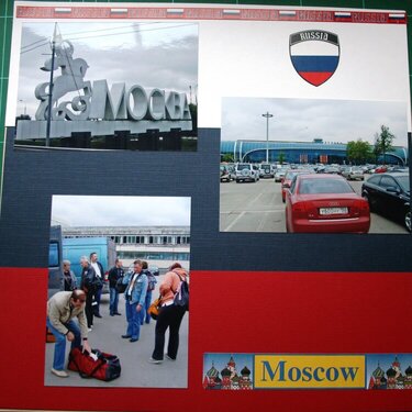 Arrival in Moscow
