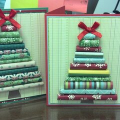 Rolled Christmas Tree Card