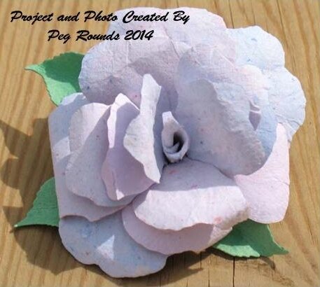 Handmade Paper Rose