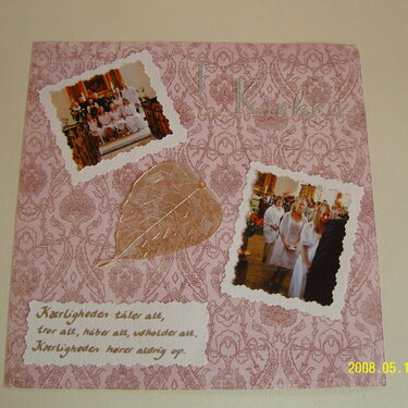 Confirmation scrapbook - page 2