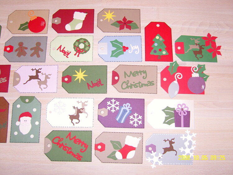 Christmas gifttags #3