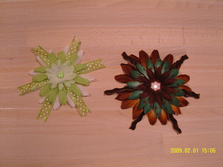 Homemade flowers #1