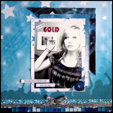 GO for the GOLD! ~ Paris Hilton The Creativity Collection