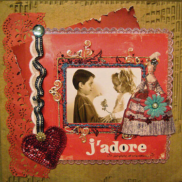 j&#039;adore - a Kiss on the Chic - February kit