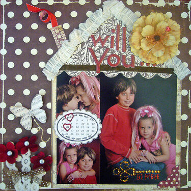 Be Mine ~ a Kiss on the Chic ~ February kit