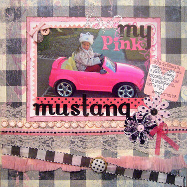 My PINK Mustang!