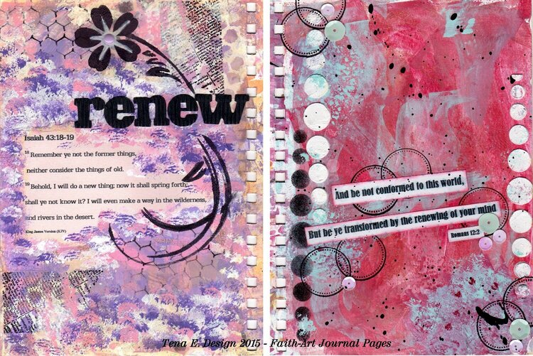 Art Journal Faith Pages 1