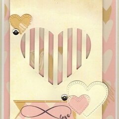 Feb Card Inspiration Challenge-Product Hearts